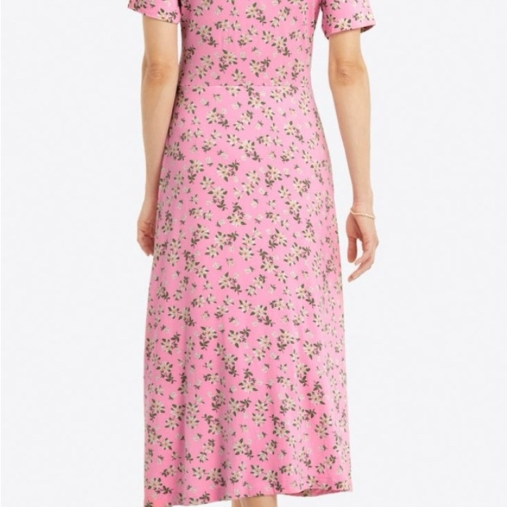 Draper James Pink Puff Sleeve Sundress